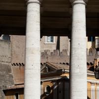 Saint Peter's Square - Detail: View of Columns from the Square
