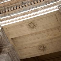 Saint Peter's Square - Detail: View of Arcade Ceiling from the Square