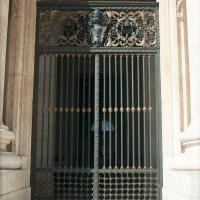 Saint Peter's Square - Exterior: View of a door from Saint Peter's Square