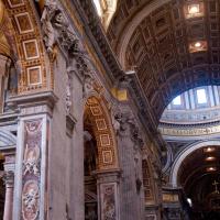 Saint Peter's Basilica - Interior: View of Saint Peter's Basilica looking West