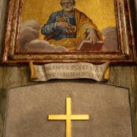 Saint Peter's Basilica - Interior: View of a Painting of Saint Peter