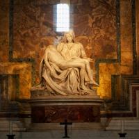 Pieta - Interior: View of Pieta by Michelangelo