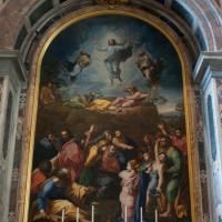Altar of the Transfiguration - View of Altar of Transfiguration, with a mosaic reproduction of a painting by Raphael