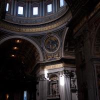 Saint Peter's Basilica - Interior: View of Transept Looking North West