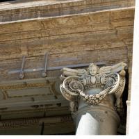 Saint Peter's Square - Exterior: Detail of Column on the Colonnade of Saint Peter's Square