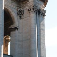 Saint Peter's Basilica  - Exterior: Detail of Pier of North Dome on Saint Peter's Basilica 