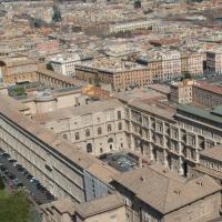 Vatican Museums - Exterior: View of the Vatican Museums from the Dome of Saint Peter's Basilica