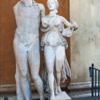 Male and Female Statue Group - Detail
