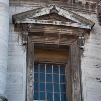Saint Peter's Basilica - Exterior: Detail of a Window on the North Dome of Saint Peter's Basilica