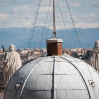 Saint Peter's Basilica - Exterior: View of a Lantern of St. Peter's Basilica from the Roof