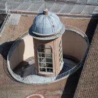 Saint Peter's Basilica - Exterior: View of a Lantern on the Roof of Saint Peter's Basilica from the Dome