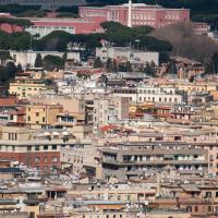 Rome - Exterior: View of the Skyline of Rome from the Dome of Saint Peter's Basilica