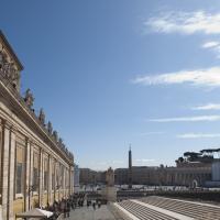 Saint Peter's Square - Exterior: View of Saint Peter's Square from the steps of Saint Peter's Basilica