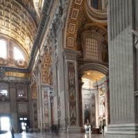 Saint Peter's Basilica - Interior: View of Saint Peter's Basilica looking South East