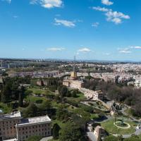 Vatican Gardens - Exterior: View of the Vatican from the Roof of Saint Peter's Basilica