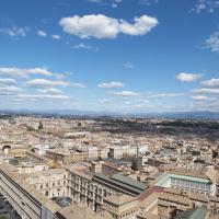 Rome - Exterior: View of Rome from the Dome of Saint Peter's Basilica looking North East