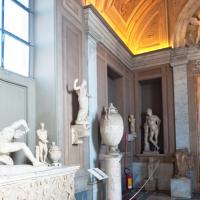Galleria dei Candelabri - Interior: View of Sculptures in the Galleria dei Candelabri in the Vatican Museum