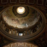 Saint Peter's Basilica - Interior: View of a Dome in Saint Peter's Basilica