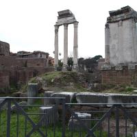 Temple of Vesta - View of the remains of the Temple of Vesta