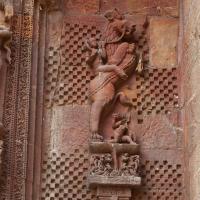 Rajarani Temple - Exterior: South wall, detail