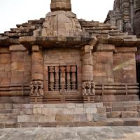 Rajarani Temple - Exterior: North wall