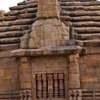 Rajarani Temple - Exterior: North wall