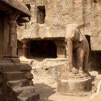 Cave 32: Indra Sabha - Exterior
