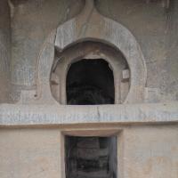 Chaitya, Amba-ambika cave group - Exterior: entrance