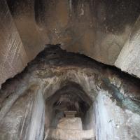 Chaitya, Amba-ambika cave group - Interior: stupa