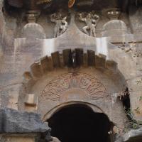 Cave 39: Chaitya, Budh Lena cave group - Exterior: chaitya arch