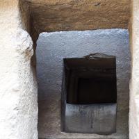 Cave 1: chaitya - Exterior: doorway