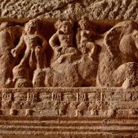 Cave 3: chaitya - Interior: column capital