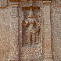 Draupadi Ratha - Exterior: east niche figre