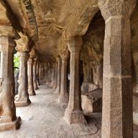 Pancha Pandava Cave - Interior: east verandah