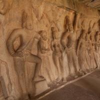 Krishna Relief - Interior: detail, west wall
