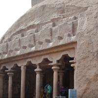 Mahishasura-Mardini Cave - Exterior: detail