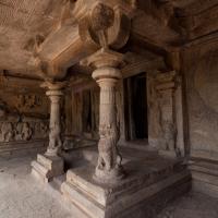 Mahishasura-Mardini Cave - Interior: southwest view