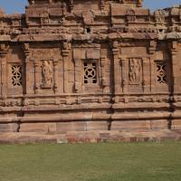 Sangamesvara Temple - Exterior: west wall