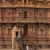 Brihadesvara Temple - Exterior: vimana south wall