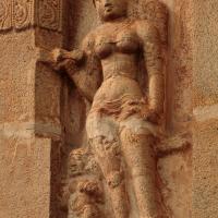 Brihadesvara Temple - Exterior: detail