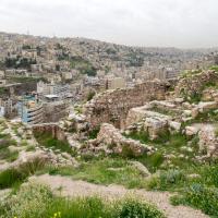 Amman Citadel - View Southwest from Citadel