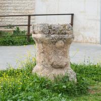 Amman Citadel - Column Fragment on Eastern Side of Citadel