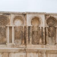 Umayyad Palace - Detail: Blind Arcade from Northern Wall Reconstruction of Umayyad Mosque