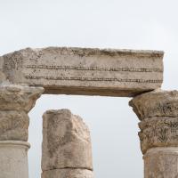 Temple of Hercules - Detail: Column Capitals and Architrave Fragment from Temple of Hercules