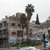 Amman, Jordan - Intersection of King Hussein St. and Ar-Razi St. facing West