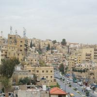 Amman, Jordan - View West down Al-Urdon St. from K. Ali Ben Al-Hussein St.