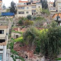 Amman, Jordan - Street View: Terraces and Buildings on Ali Ben Taleb St.