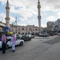 Amman, Jordan - Exterior: Distant View of Al Husseini Mosque