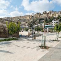 Amman, Jordan - Hashemite Plaza Park Facing Northwest