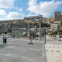 Amman, Jordan - Hashemite Plaza Park Facing North
